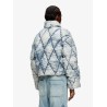 W-Histel denim down jacket