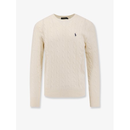Wool and cashmere cable knit sweater