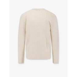 Wool and cashmere cable knit sweater