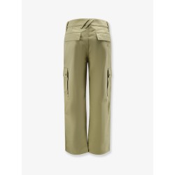 Cotton trousers with Logo embroidery
