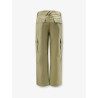 Cotton trousers with Logo embroidery