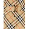 Chemisier cotton dress with Check print
