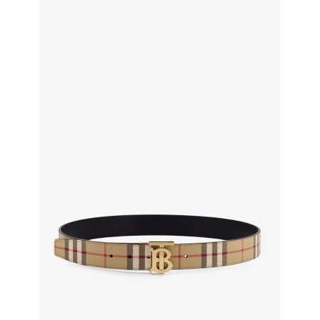 Reversible leather belt