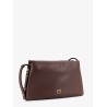 Triplet leather shoulder bag