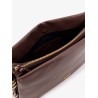 Triplet leather shoulder bag