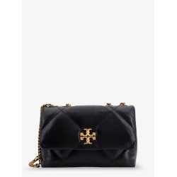 Kira matelassé leather shoulder bag with metal logo