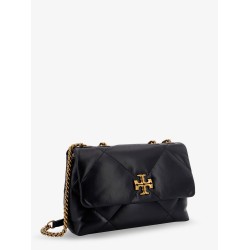 Kira matelassé leather shoulder bag with metal logo