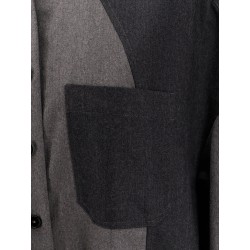 Oversize wool shirt
