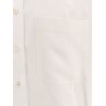 Oversize satin shirt