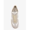 Replica leather and suede low-top sneakers