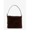 Bassano suede shoulder bag