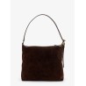 Bassano suede shoulder bag