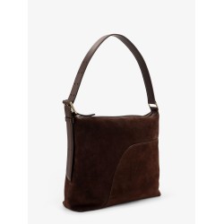 Bassano suede shoulder bag
