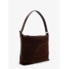 Bassano suede shoulder bag