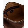 Bassano suede shoulder bag