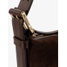 Bassano suede shoulder bag