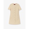 Wool tweed short dress