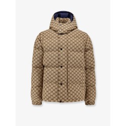 Down jacket with GG motif