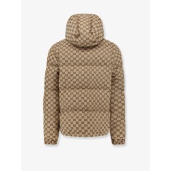 Down jacket with GG motif