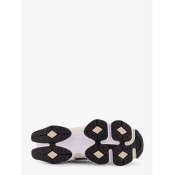 9060 low-top mesh sneakers with suede interts