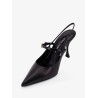 Leather slingback pumps