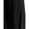 Viscose trousers with flared bottom