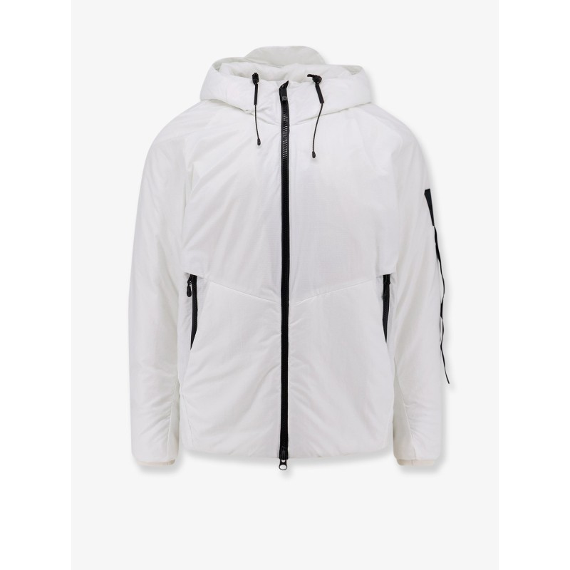 Airy nylon down jacket