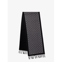 Wool scarf with GG motif
