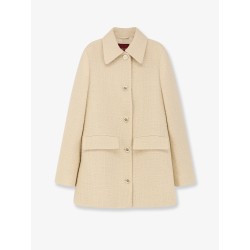 Wool tweed coat