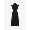 Virgin wool and silk midi dress