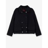 Wool tweed double-breasted blazer