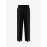 Wool tweed trousers