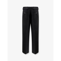 Wool tweed trousers