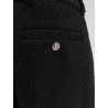 Wool tweed trousers