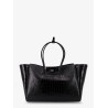 Carry All Bel Air leather shoulder bag with croco effect