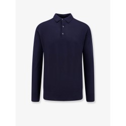 Virgin wool polo shirt