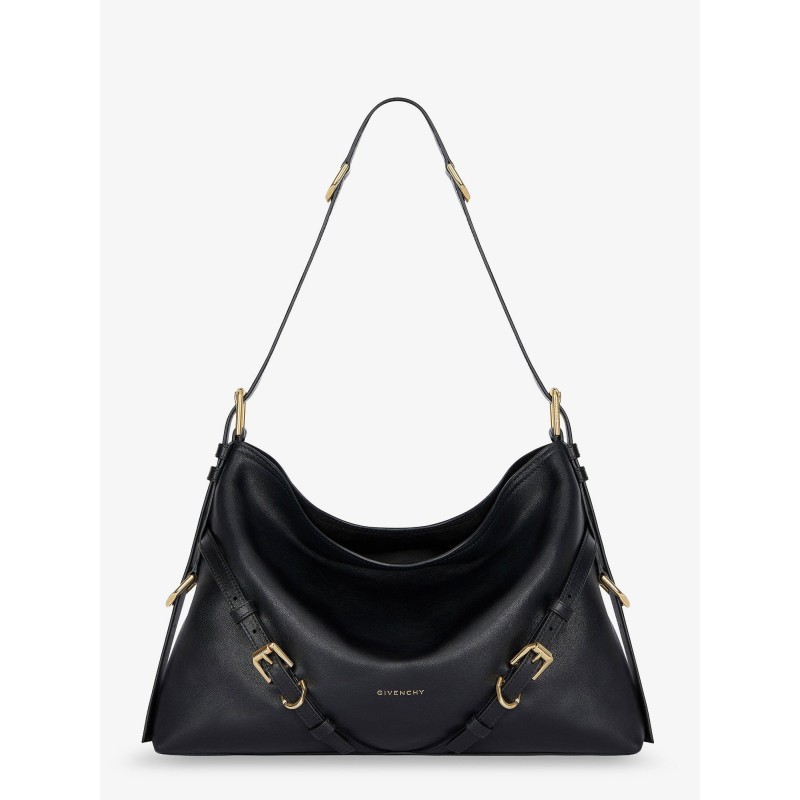 Voyou Medium leather shoulder bag