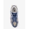 9060 mesh low-top sneakers with suede inserts