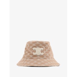 Cotton hat with Triomphe logo all-over