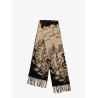 Cashmere reversible scarf