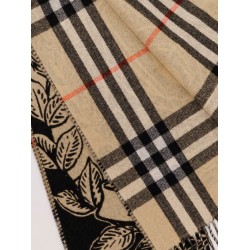 Cashmere reversible scarf