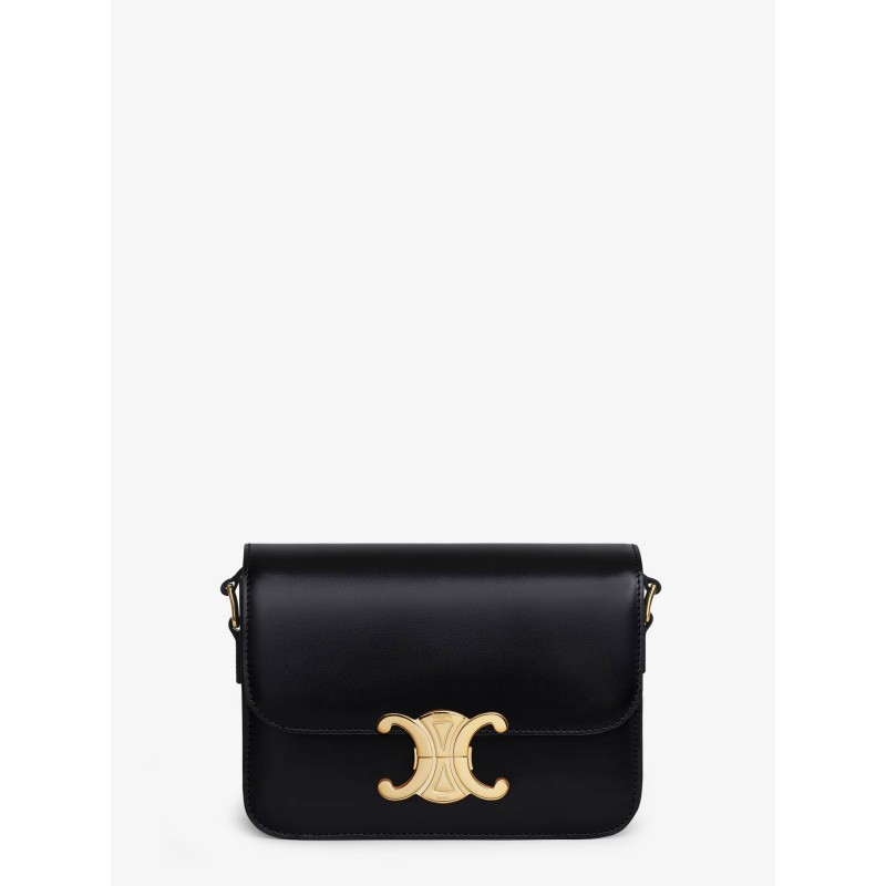 Teen Triomphe leather shoulder bag