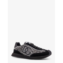 DG Cushion low-top wool sneakers with suede inserts