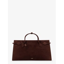 Suede Hand Tote bag