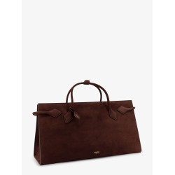 Suede Hand Tote bag