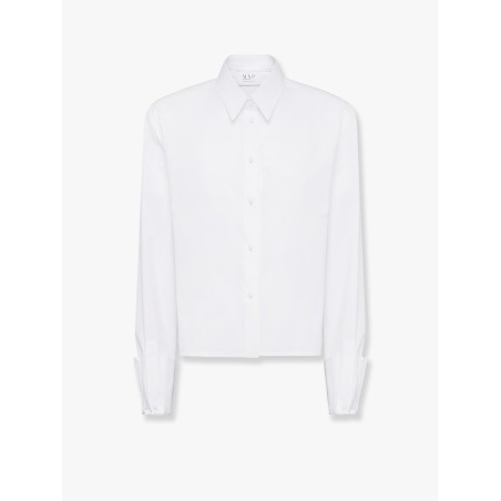 Tessa cotton shirt with maxi cuffs