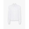 Tessa cotton shirt with maxi cuffs