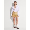 Tessa cotton shirt with maxi cuffs