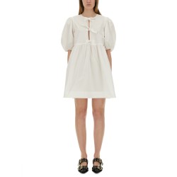 POPLIN MINI DRESS