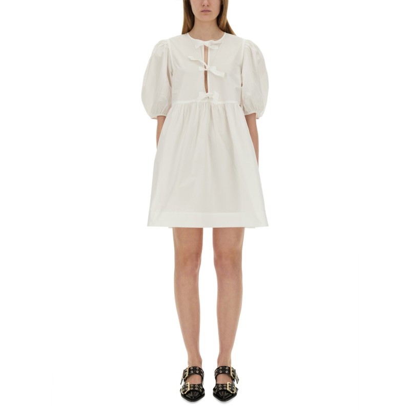 POPLIN MINI DRESS